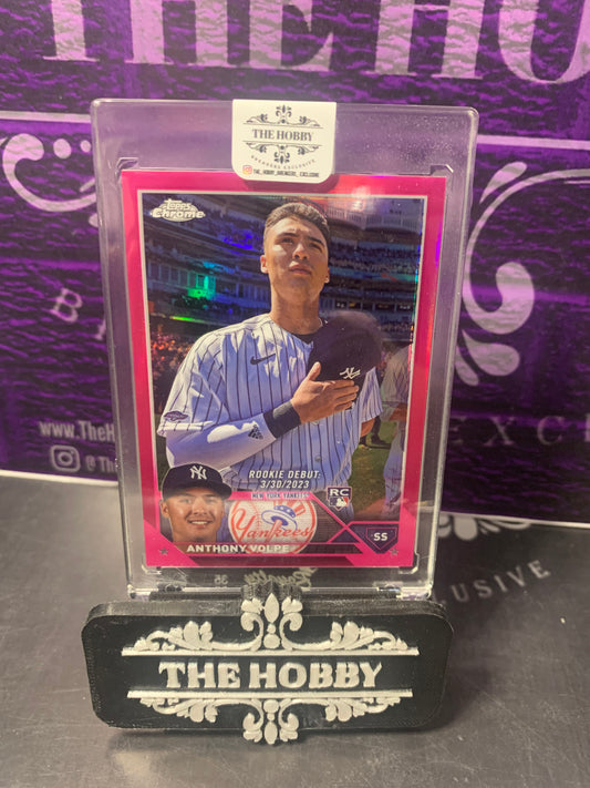 MLB - Anthony Volpe Rookie Debut Pink Ref 372/399