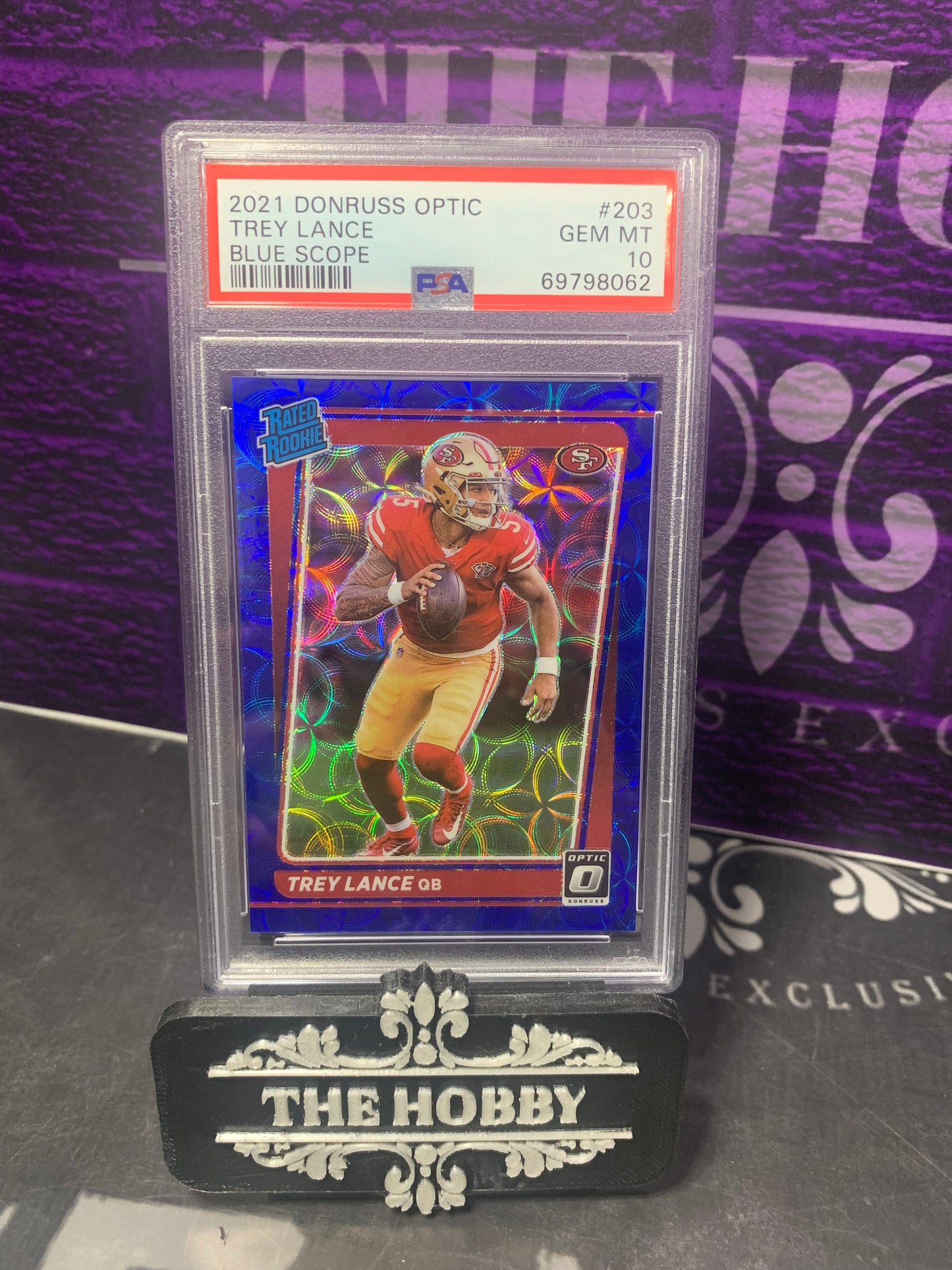 NFL TREY LANCE RATER ROOKIE BLUR SCOPE